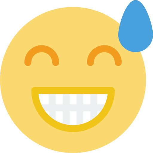 Relieved icon