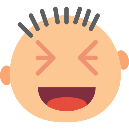 Smiling icon
