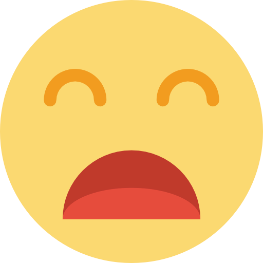 Scared icon