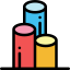 Bar chart icon 64x64