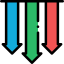 Bar chart icon 64x64