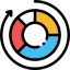 Pie chart icon 64x64
