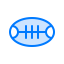 Rugby ball icon 64x64