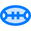Rugby ball icon 64x64