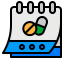 Medical appointment icon 64x64
