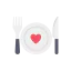 Wedding dinner Symbol 64x64