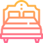 Double bed icon 64x64