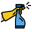 Cleaning spray icon 64x64
