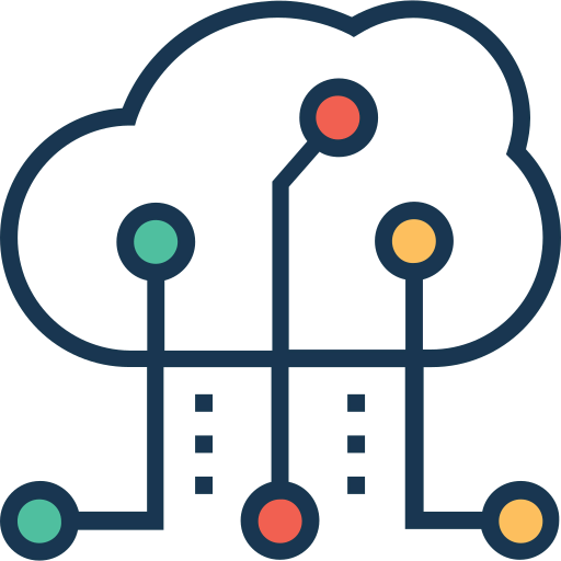 Cloud computing icon