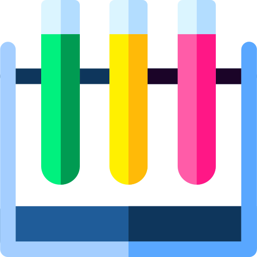 Test tubes icon