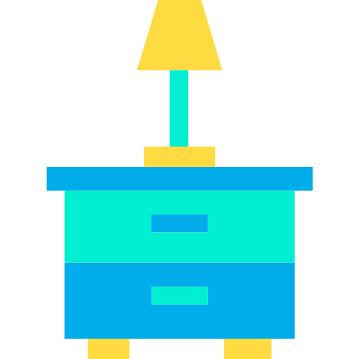 Bedside table icon
