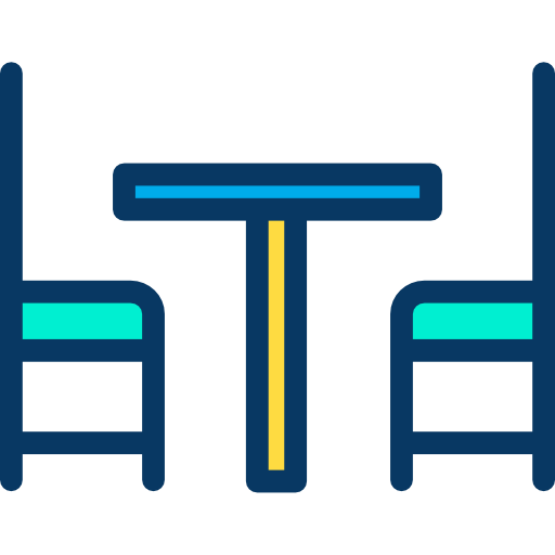 Dining table icon