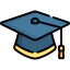 Mortarboard icon 64x64