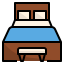 Bed icon 64x64