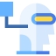 Artificial intelligence icon 64x64