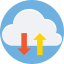 Cloud computing icon 64x64