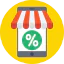 Online shop icon 64x64
