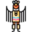 Native american dance icon 64x64