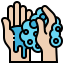 Hand washing icon 64x64