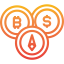 Cryptocurrency icon 64x64