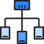 Flow chart icon 64x64