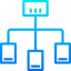 Flow chart biểu tượng 64x64