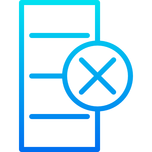 Delete icon