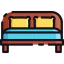 Bed icon 64x64