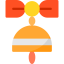 Christmas bell icon 64x64