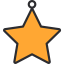 Christmas star icon 64x64