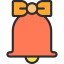 Christmas bell icon 64x64