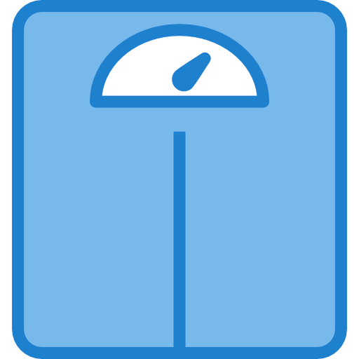 Weight scale icon