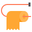Toilet paper icon 64x64