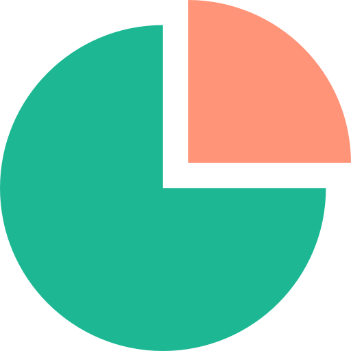 Pie chart icon