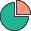 Pie chart icon 64x64