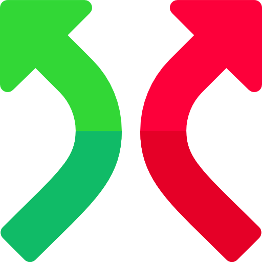 Two arrows icon