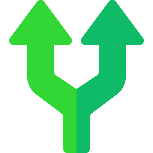 Double arrow icon