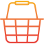 Shopping basket icon 64x64
