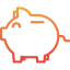 Piggy bank icon 64x64