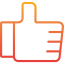 Thumbs up ícono 64x64