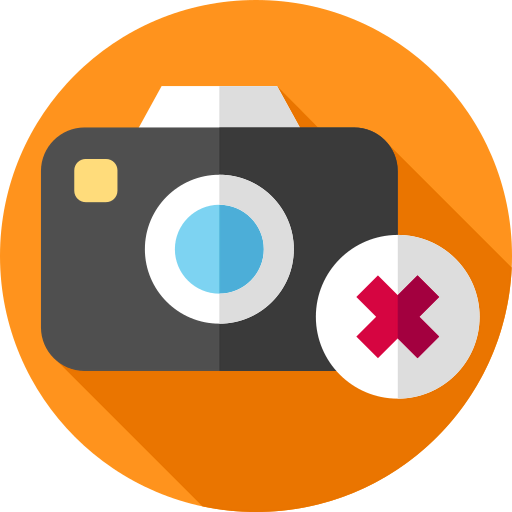 No camera icon