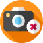 No camera icon 64x64