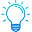 Light bulb icon 64x64