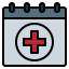 Medical appointment icon 64x64