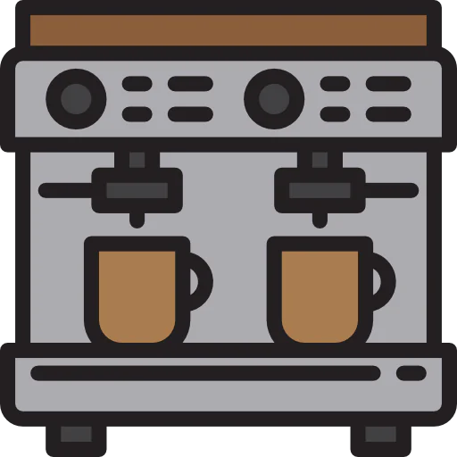 Coffee machine icon