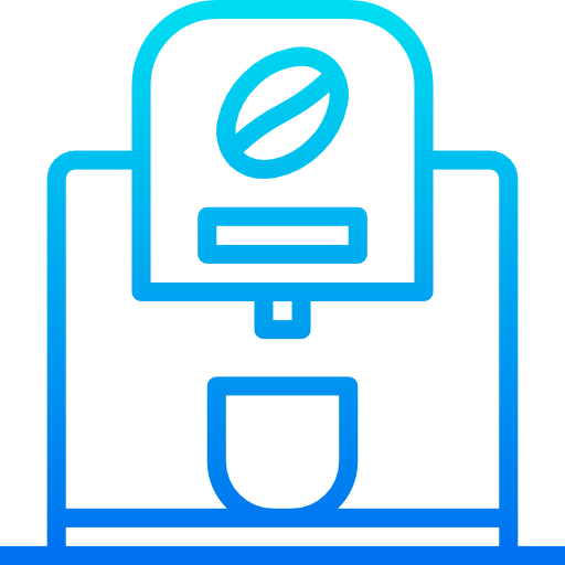 Coffee machine icon