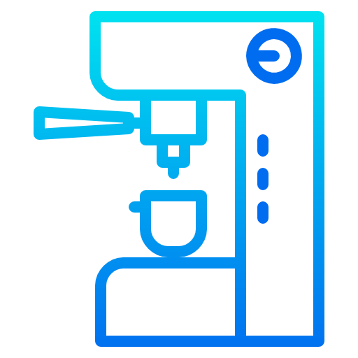 Coffee machine icon