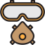 Safety glasses icon 64x64