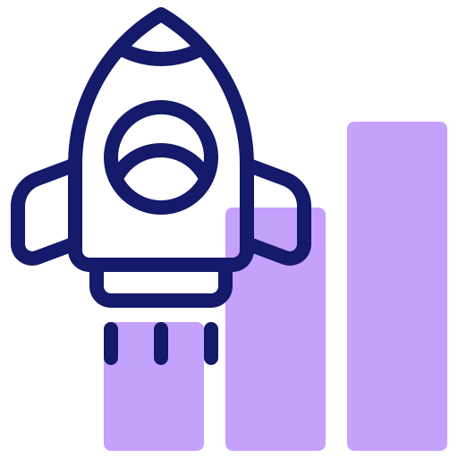 Rocket ship icon