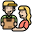 Delivery service icon 64x64
